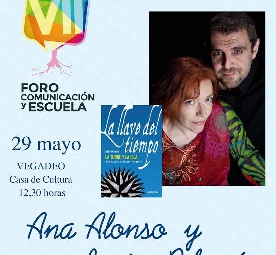 Ana Alonso y Javier Pelegrín en Vegadeo.