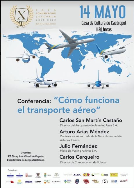 Conferencia sobre el funcionamiento del transporte aéreo