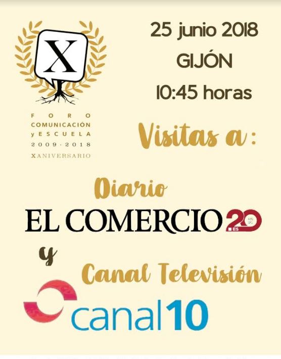 Visita al periódico El Comercio y Canal 10TV