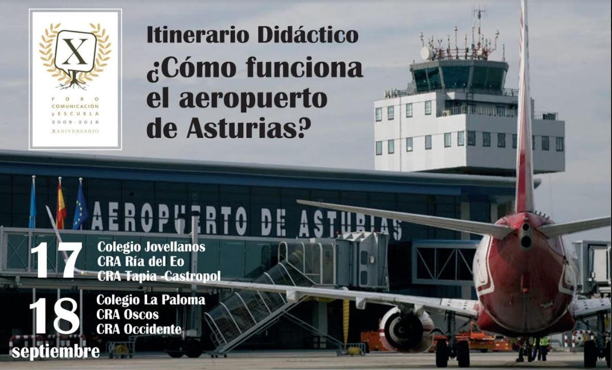 Itinerario didáctico: ¿Cómo funciona el Aeropuerto de Asturias?
