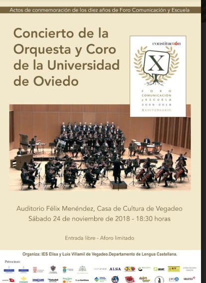 Concierto de la Orquesta y Coro de la Universidad de Oviedo