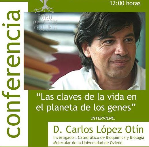 Conferencia del investigador Carlos López Otín.