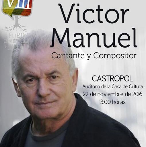 Víctor Manuel en Castropol