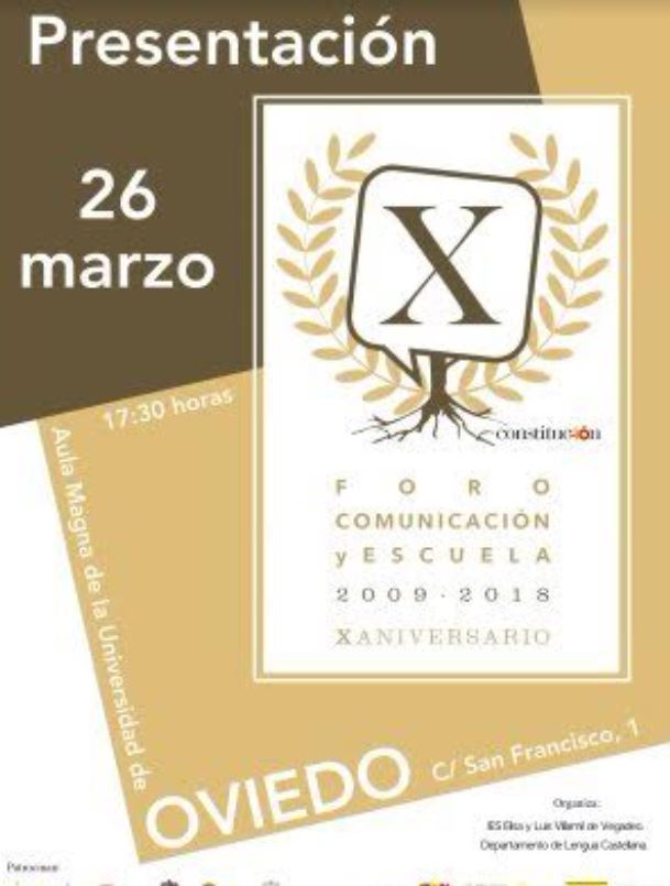 Presentación del décimo Foro Comunicación y Escuela