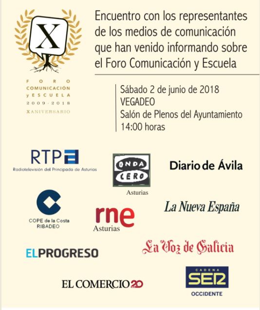 Jornada de homenaje a los medios de comunicación