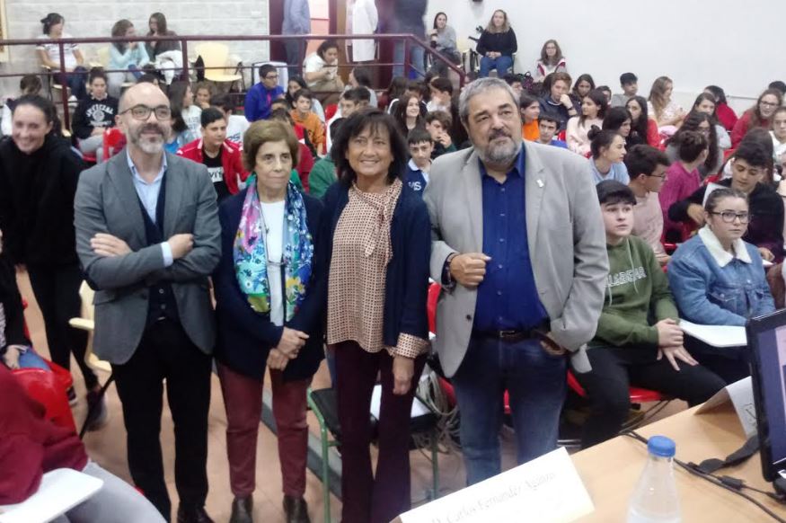 Elisa Delibes en Navia: “Mi padre era un firme defensor del medio rural”