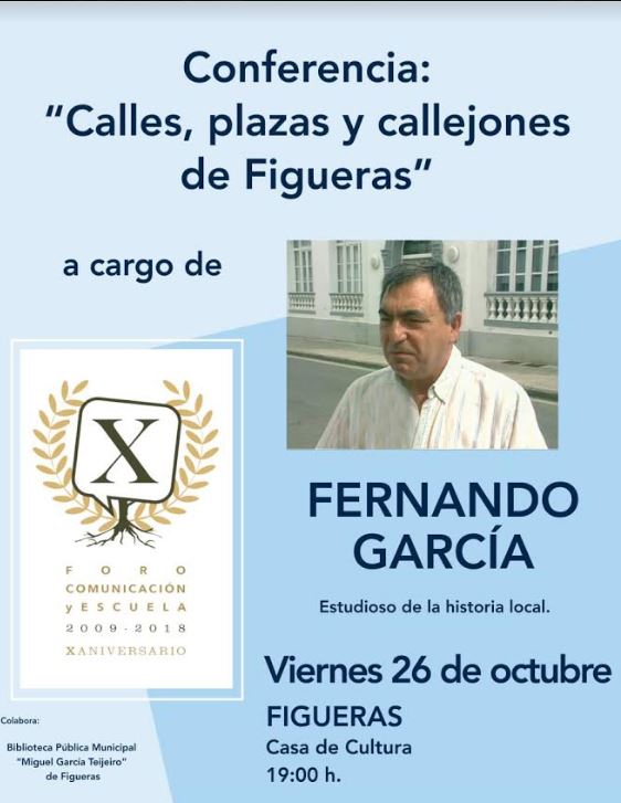 Conferencia  en Figueras sobre sus calles, plazas y callejas