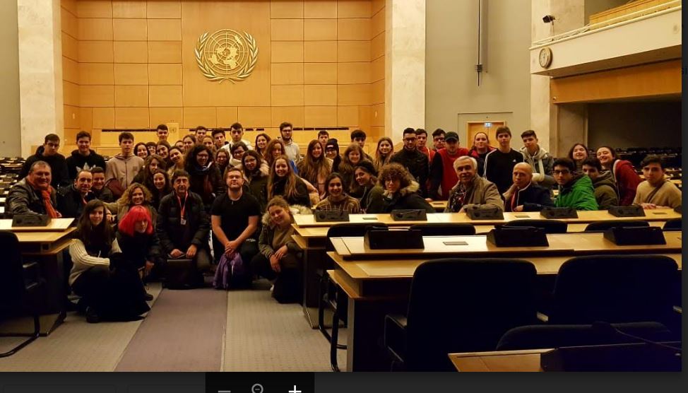 En la sede de la ONU en Ginebra